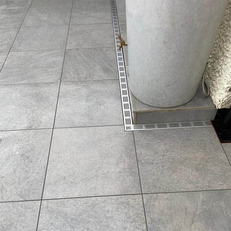 Aluminium Threshold Drainage Channel System