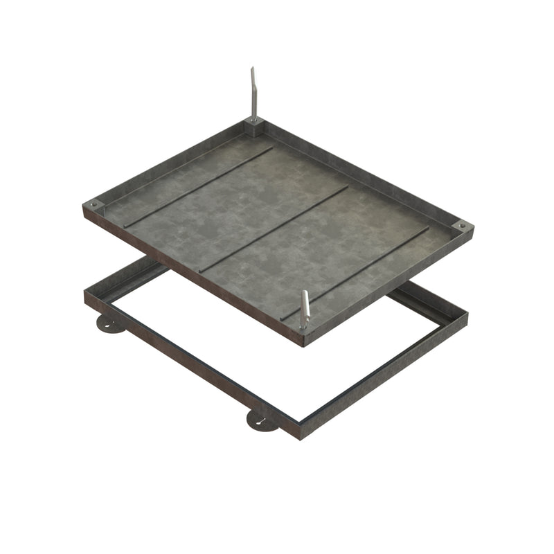 750 x 600mm Sealed Manhole Cover W/ 43mm Recessed Tray (T26G3 ALT)