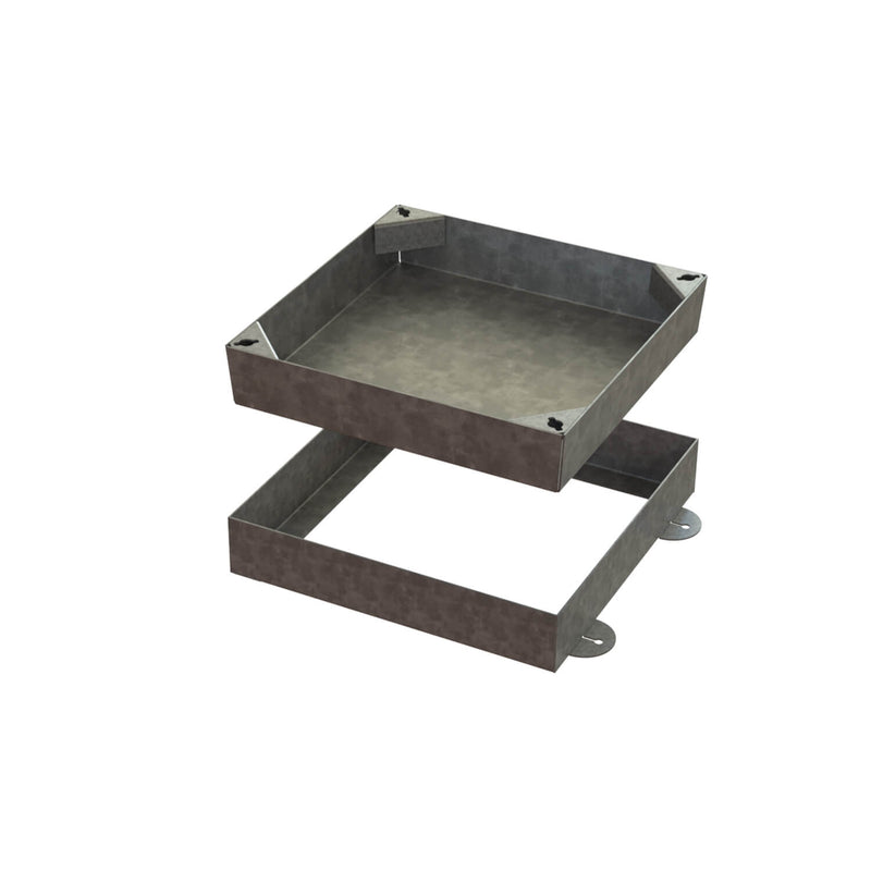 450 x 450mm Block Paving Manhole Cover W/ 100mm Recessed Tray