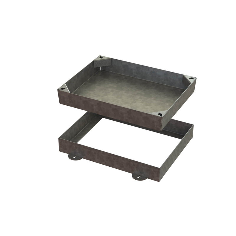 600 x 450mm GrassTop Manhole Cover for Grass w/ 100mm Recessed Tray