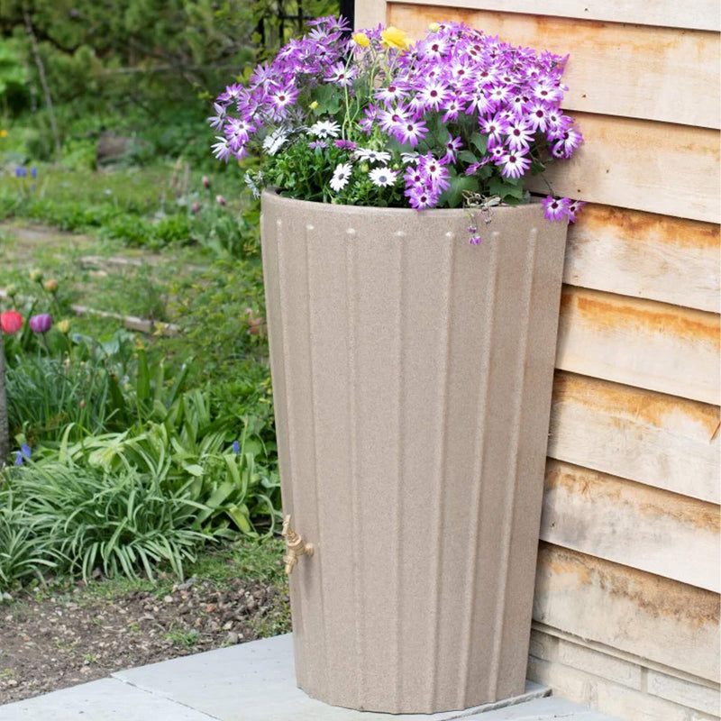 150L Cosmo Mini Water Butt Planter - Compact Rainwater Storage