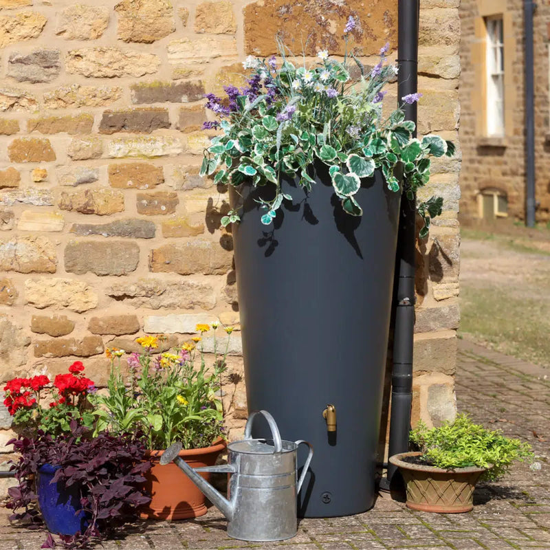 VASO 2in1 Water Tank Butt – 220 Litres, Grey