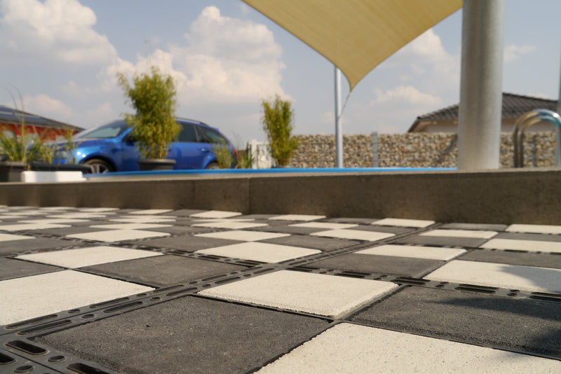 EcoGrid Bloxx With Concrete Inserts - Per SQM