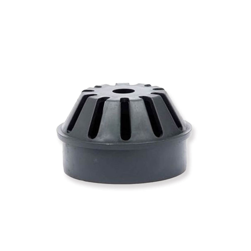 Channel Drain Accessories with Black Mesh Grating