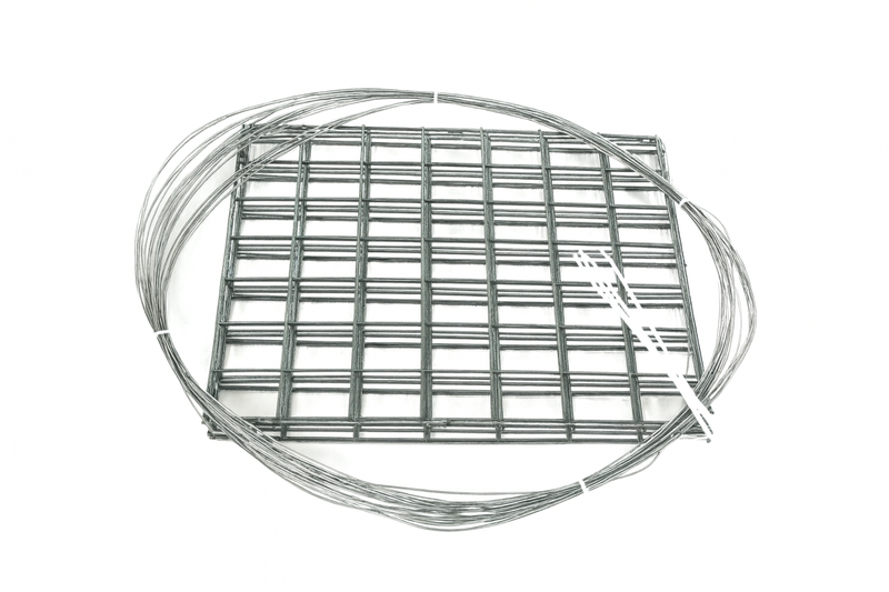 Galfan Coated Welded Mesh Gabion Basket - 0.55m Cube, 3mm Wire