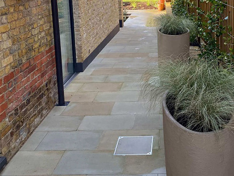 Triple Sealed 60mm Recessed Manhole Covers - Alusthetic