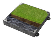 450 x 450 grasstop recessed manhole cover